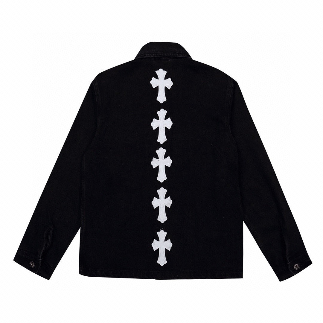 【Chrome Hearts】クロムハーツ 新作デニムジャケット Tシャツ