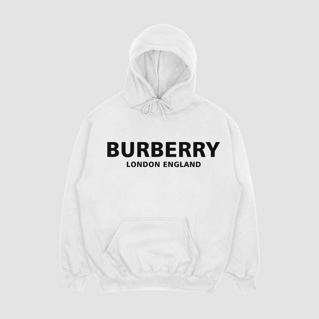 Burberry ロゴアルファベットプリントパーカー