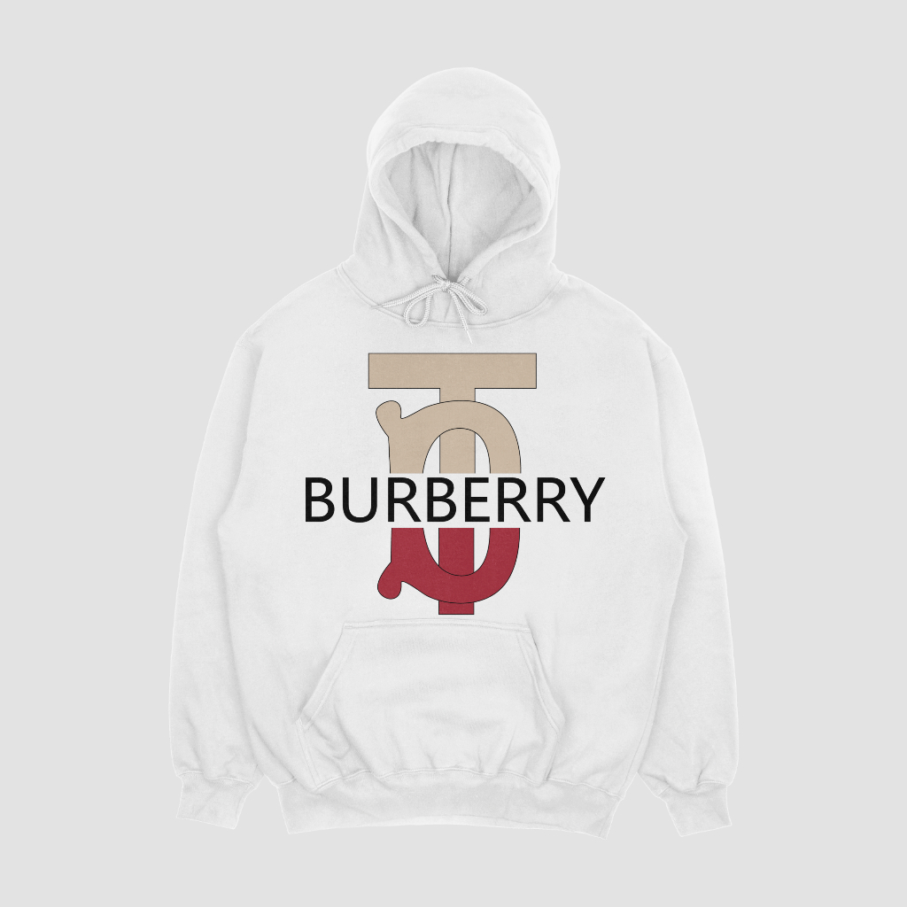 Burberry ロゴアルファベットプリントパーカー