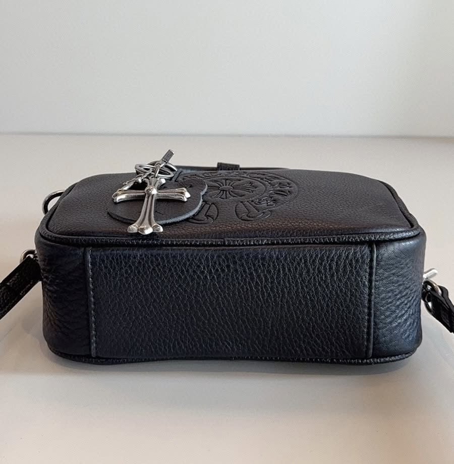 【Chrome Hearts】クロムハーツ ホースシュー ニッチ レザー ボウリングバッグ