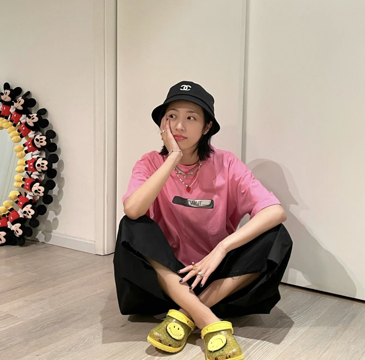 男女兼用【Chanel】 シャネル 23S バケットハット