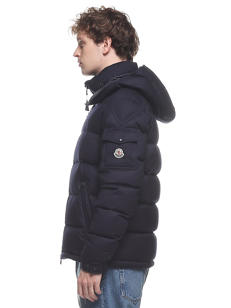 モンクレール ダウンジャケット メンズ MONCLER モンジュネーブル MONTGENEVRE ダウン ウール フード着脱 パーカー 紺 ネービー ブランド アウター ジャケット ブルゾン 定番 大きいサイズあり MCMONTGENEVRE3
