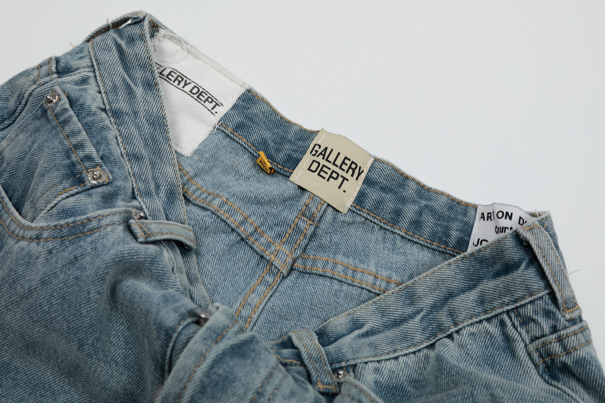 【Chrome Hearts】クロムハーツ ギャラリーデパート クロスパッチ フレアデニムジーンズ 8146