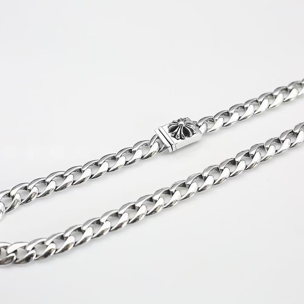 クロムハーツ（Chrome Hearts）ネックレス テーパード クラシック リンク / ボックス CHX 18インチ