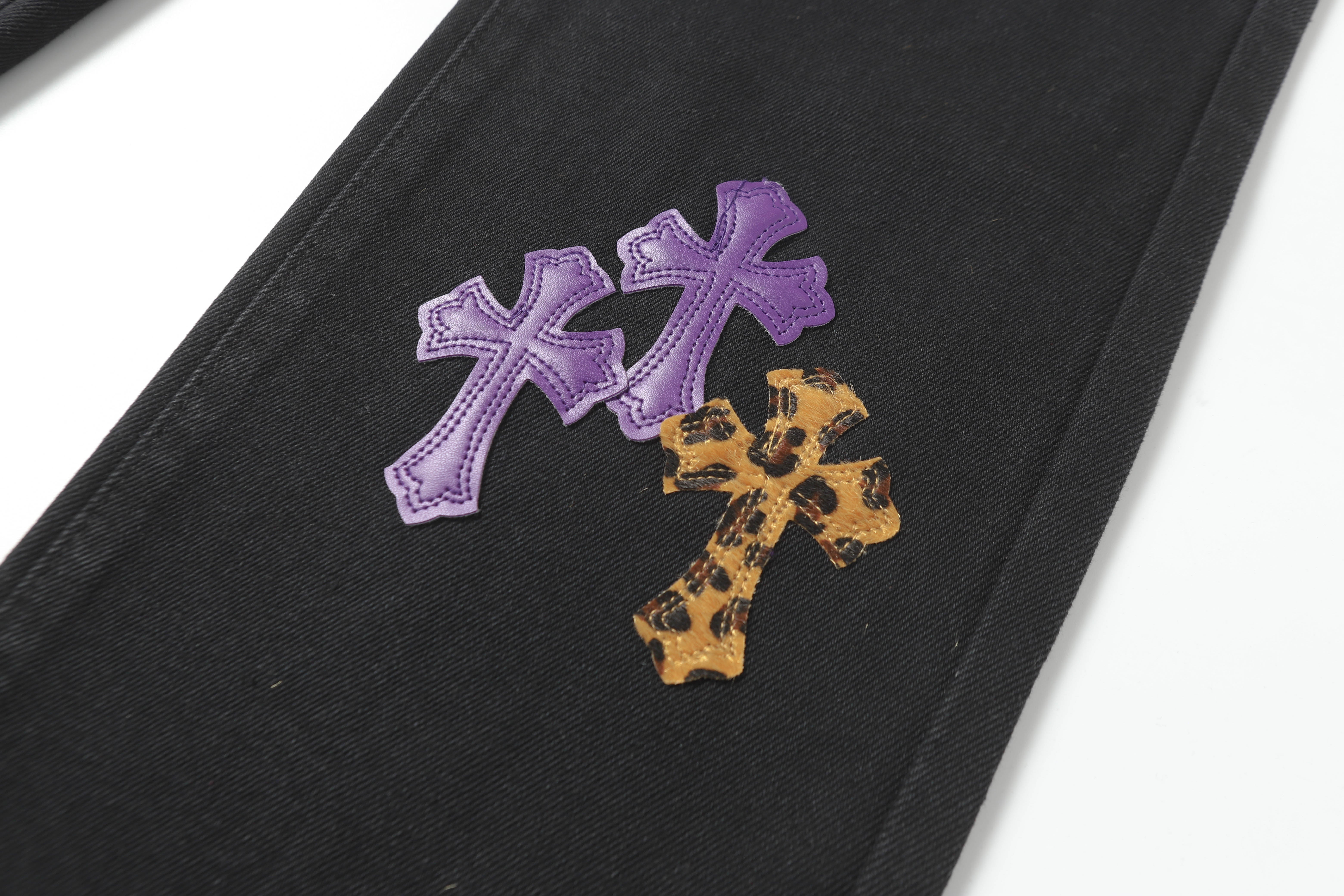 【Chrome Hearts】クロムハーツ クロスパッチ デニムジーンズ 9981