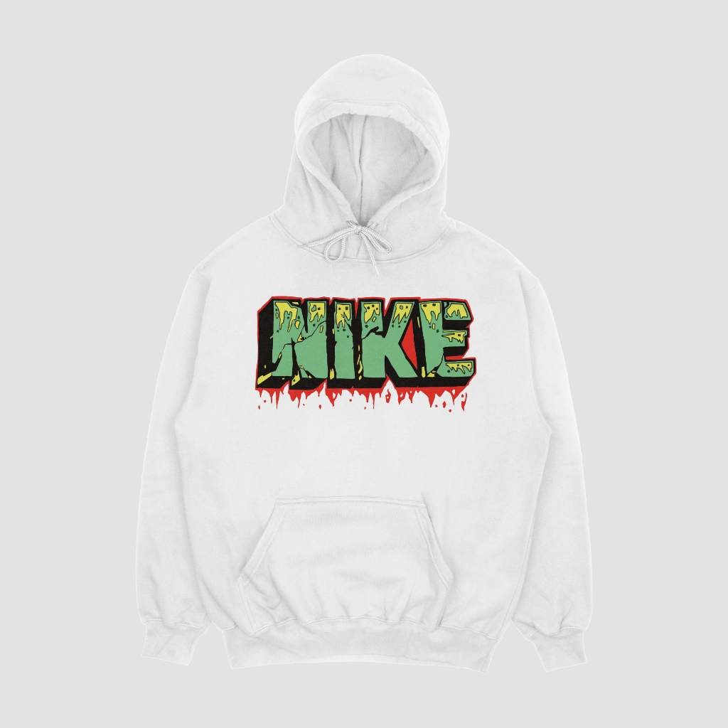 NIKEスウェット クル パーカー プリント  綿　男女兼用