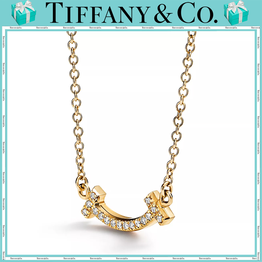  ティファニー（Tiffany）【国内発送/直営店】スマイル（ミニ） ペンダントゴールド