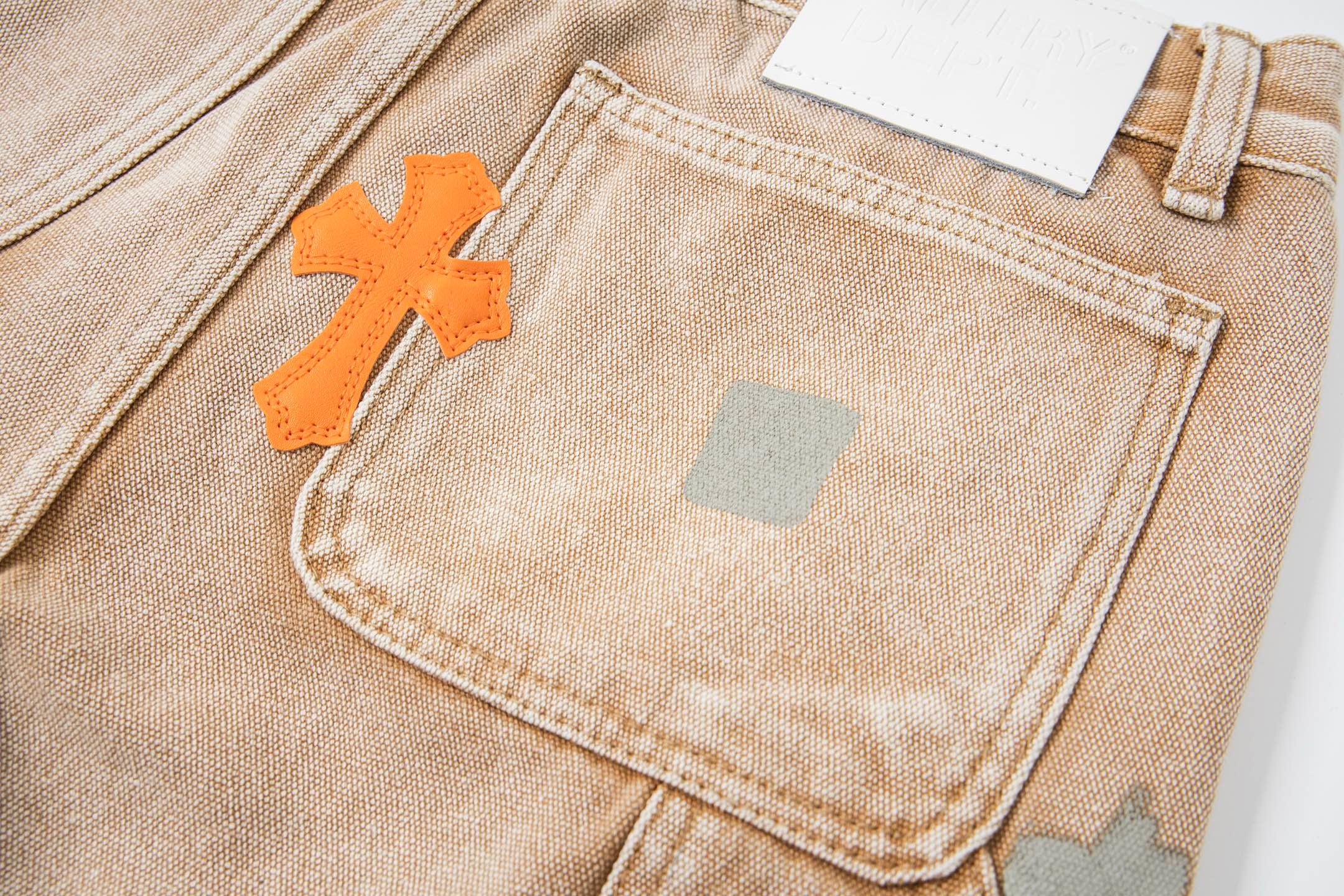 【Chrome Hearts】クロムハーツ ギャラリー部門 クロスパッチフレアデニムジーンズ8200