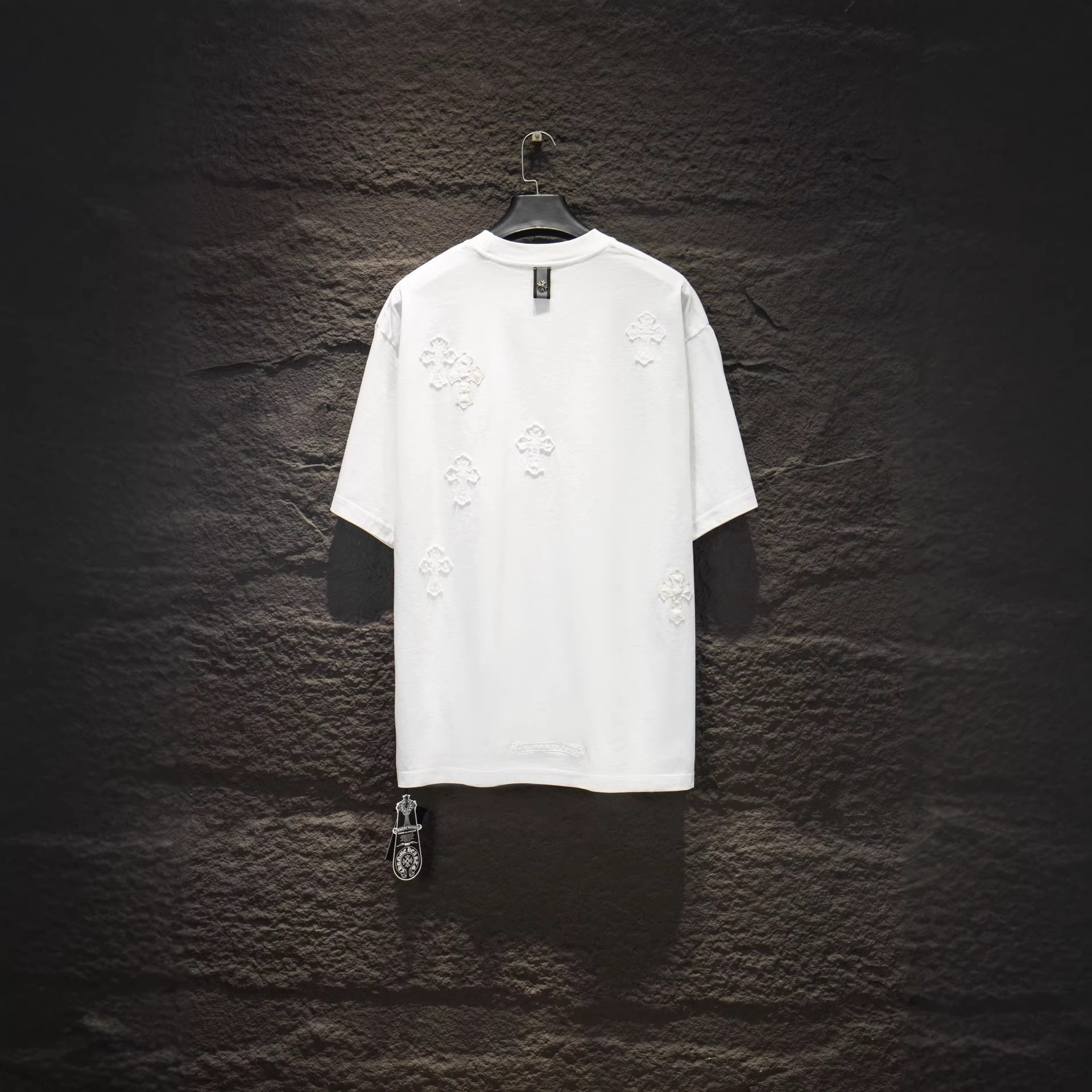 【今季注目】Chrome Hearts/クロムハーツ 2026SS夏新作 半袖Tシャツ 男女兼用 黑/白 CHT-26S19