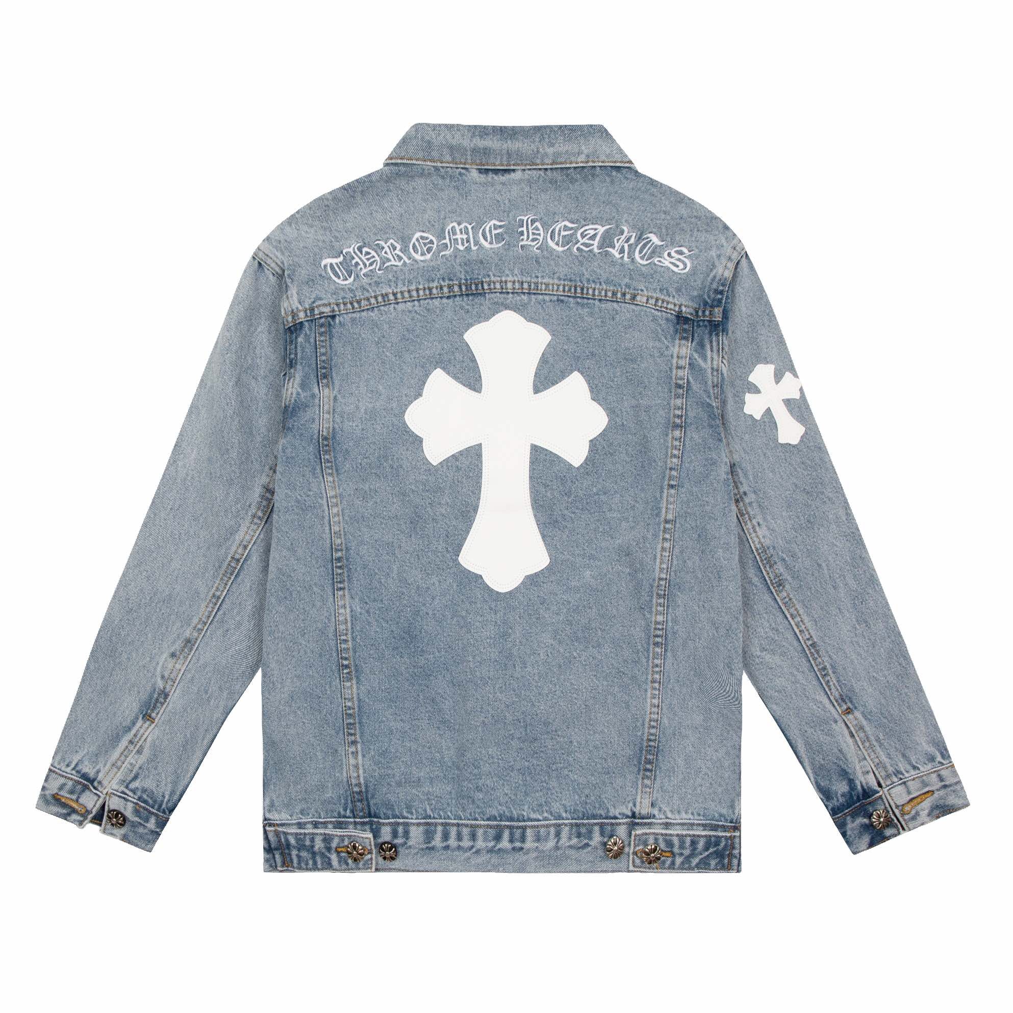 【Chrome Hearts】クロムハーツ 新作デニムジャケット Tシャツ