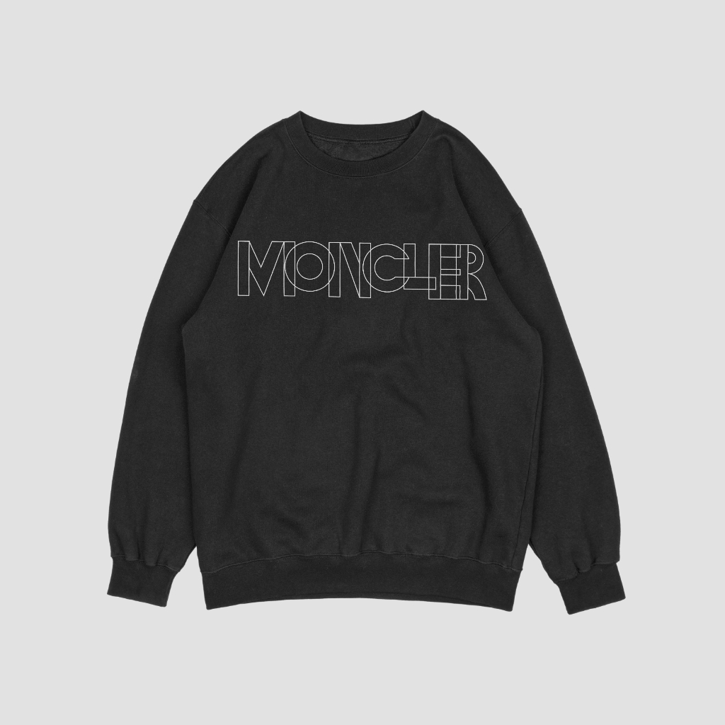 MONCLERクラシックなカジュアルスポーツスウェットクル