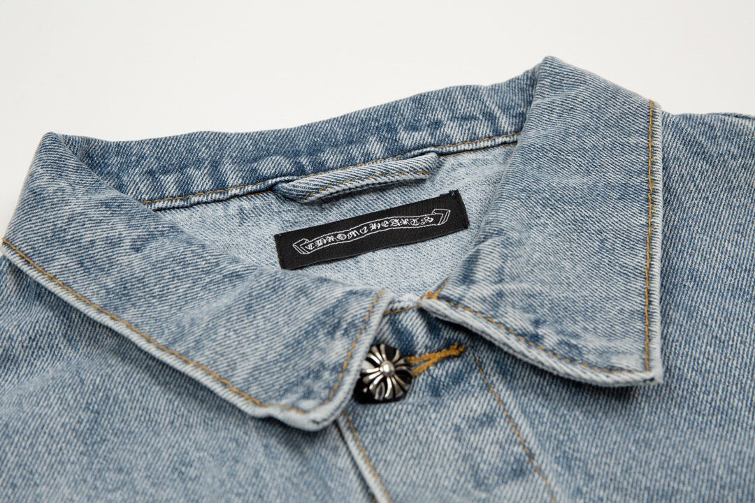 【Chrome Hearts】クロムハーツ 新作デニムジャケット Tシャツ