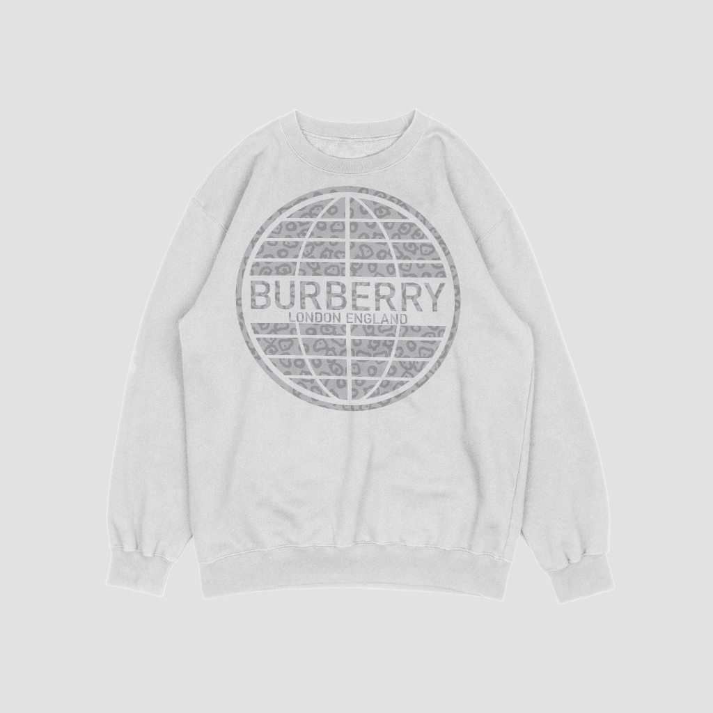 Burberryロゴアルファベットプリントスウェット クル