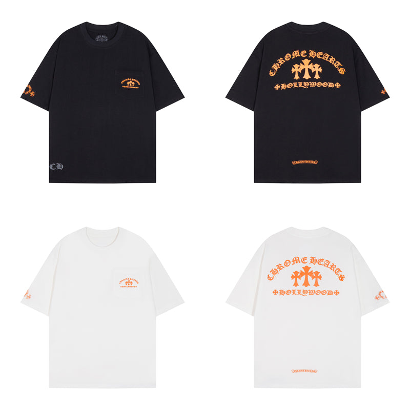 クロムハーツ Tシャツ 半袖 Chrome Hearts T-shirts 6129