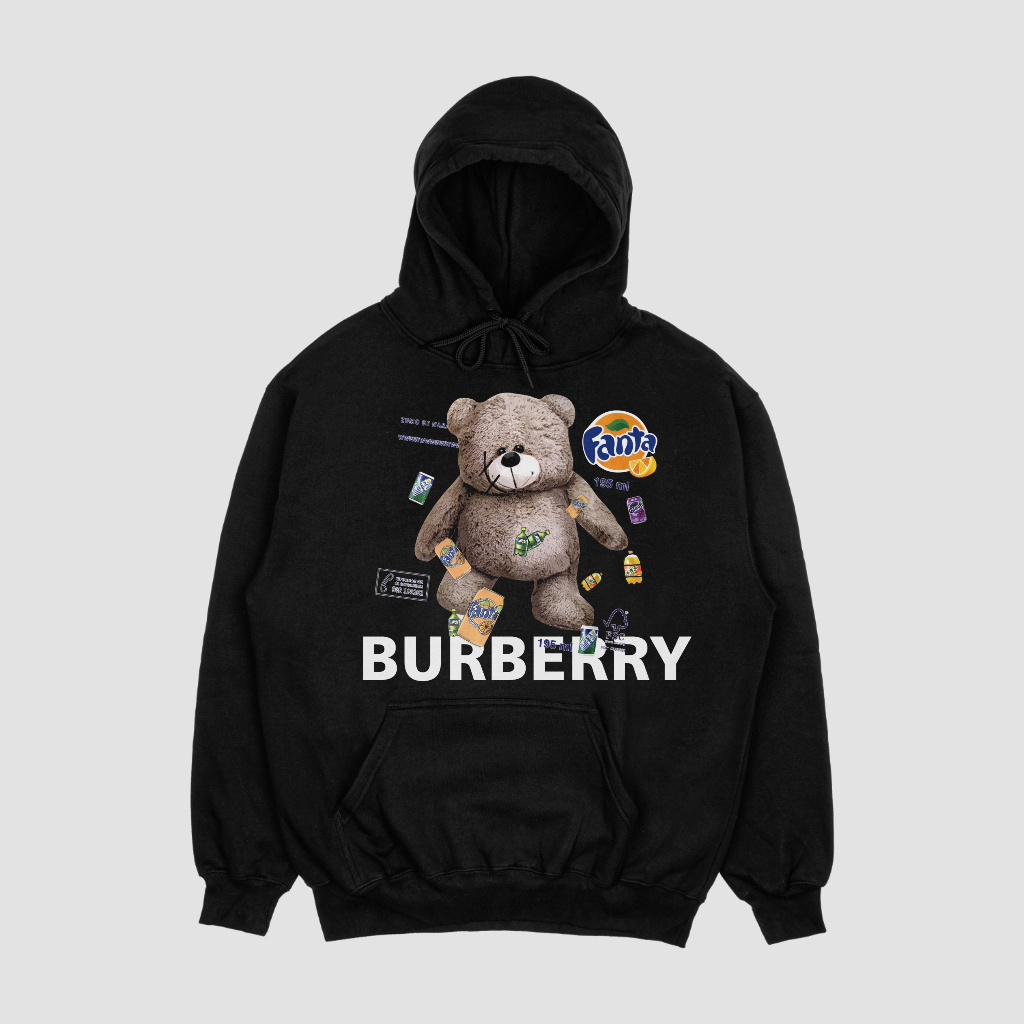 Burberry 小熊アルファベットのキャラクタープリントのパーカー