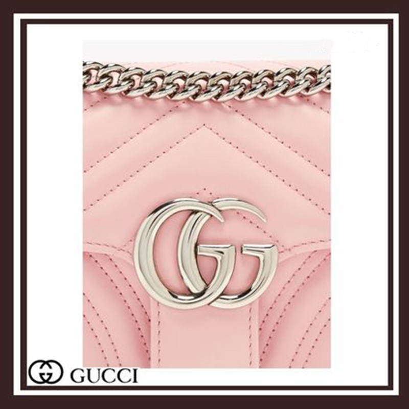 ★GUCCI★グッチ  GGマーモント ミニ レザーバッグ 四色