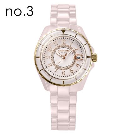 COACH コーチ 腕時計 レディース おしゃれ プレストン ホワイト