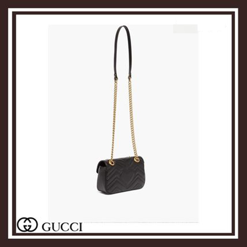 ★GUCCI★グッチ  GGマーモント ミニ レザーバッグ 四色
