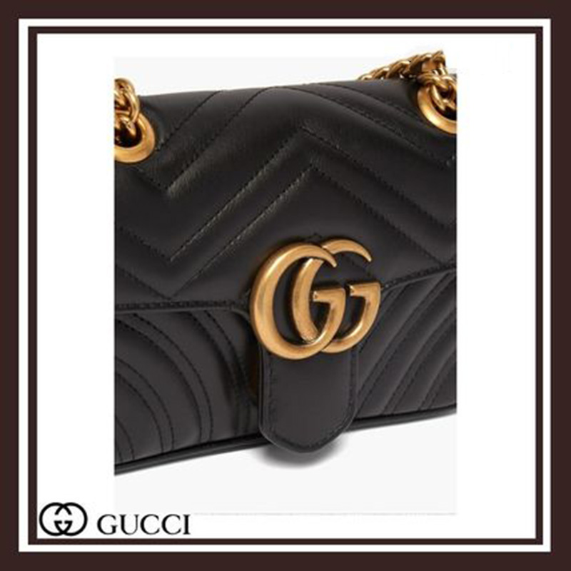 ★GUCCI★グッチ  GGマーモント ミニ レザーバッグ 四色