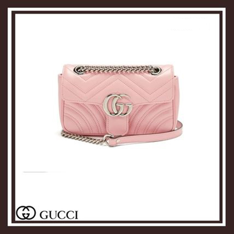 ★GUCCI★グッチ  GGマーモント ミニ レザーバッグ 四色