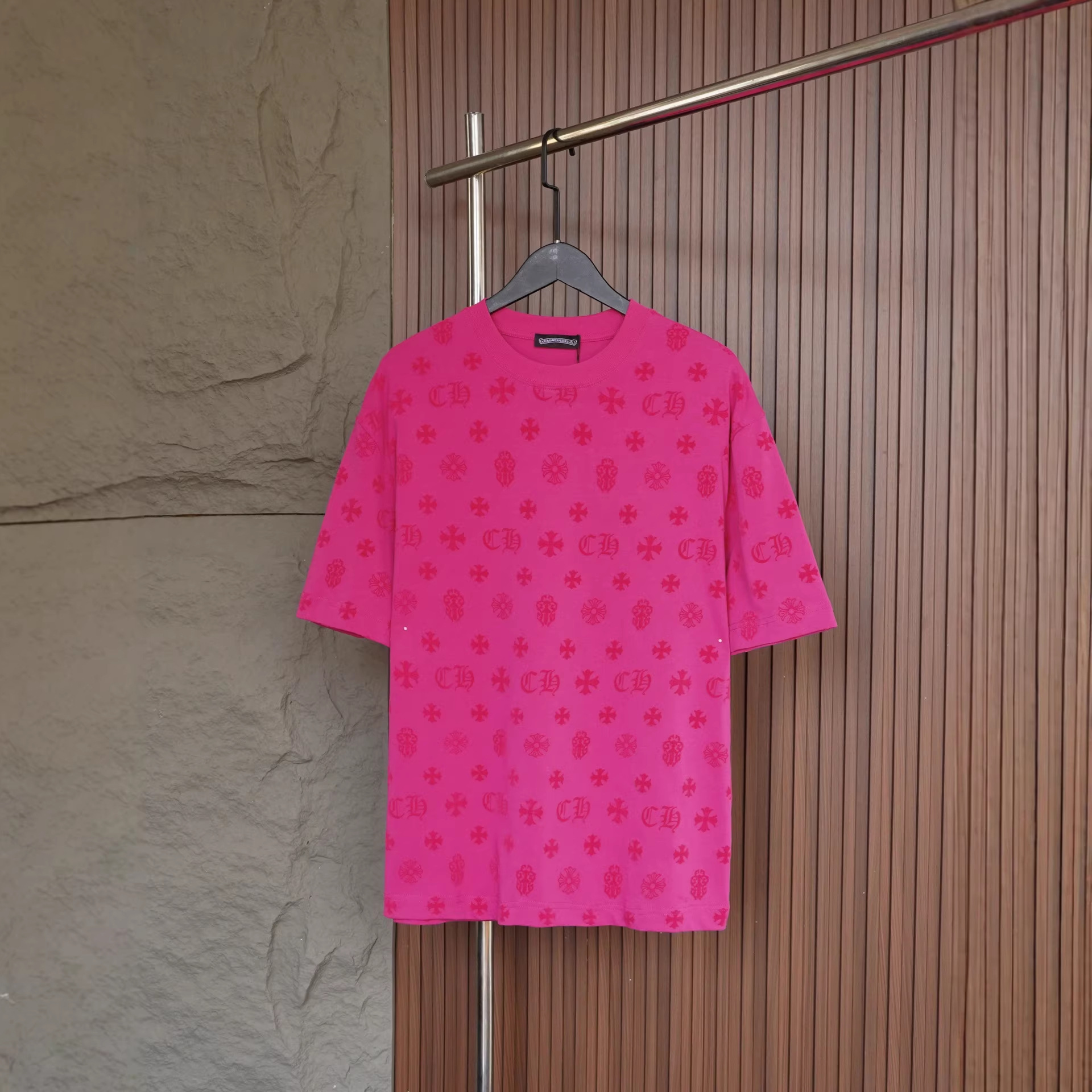 Chrome Hearts/クロムハーツ 2026SS夏新作 半袖Tシャツ 男女兼用 黑/白 CHT-26S29