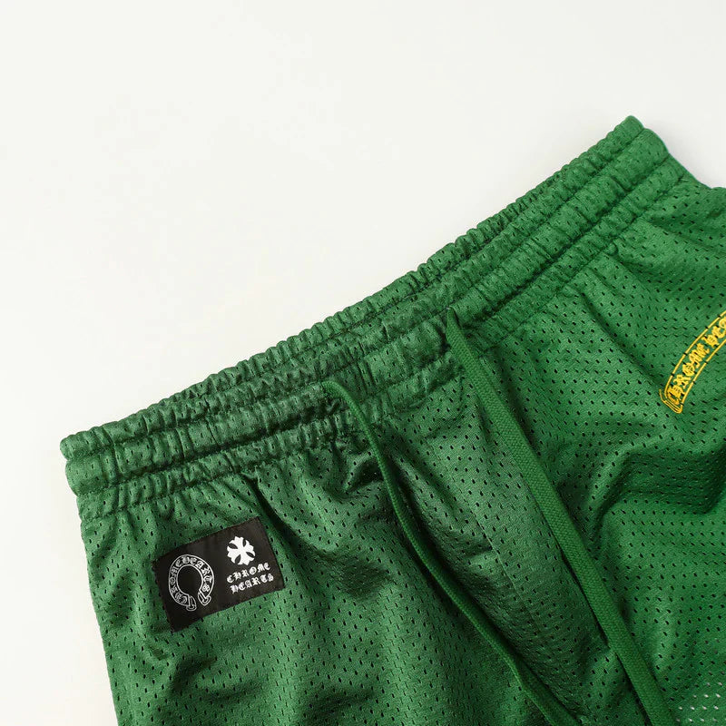 【Chrome Hearts】クロムハーツ マティボーイ グラフィティ レッドメッシュ トラックパンツ 9997