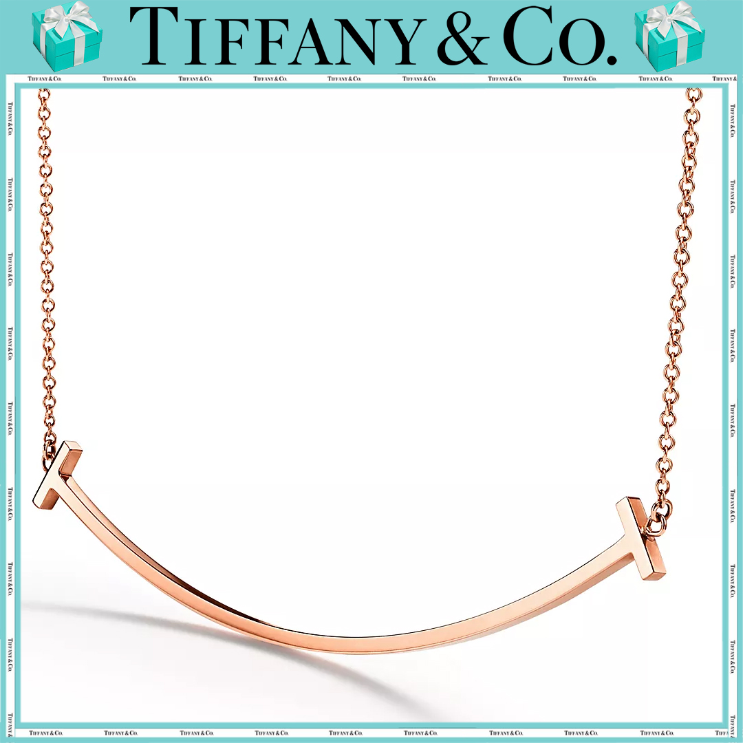  ティファニー（Tiffany）【国内発送/直営店】スマイル ペンダント ローズゴールド（ラージ）