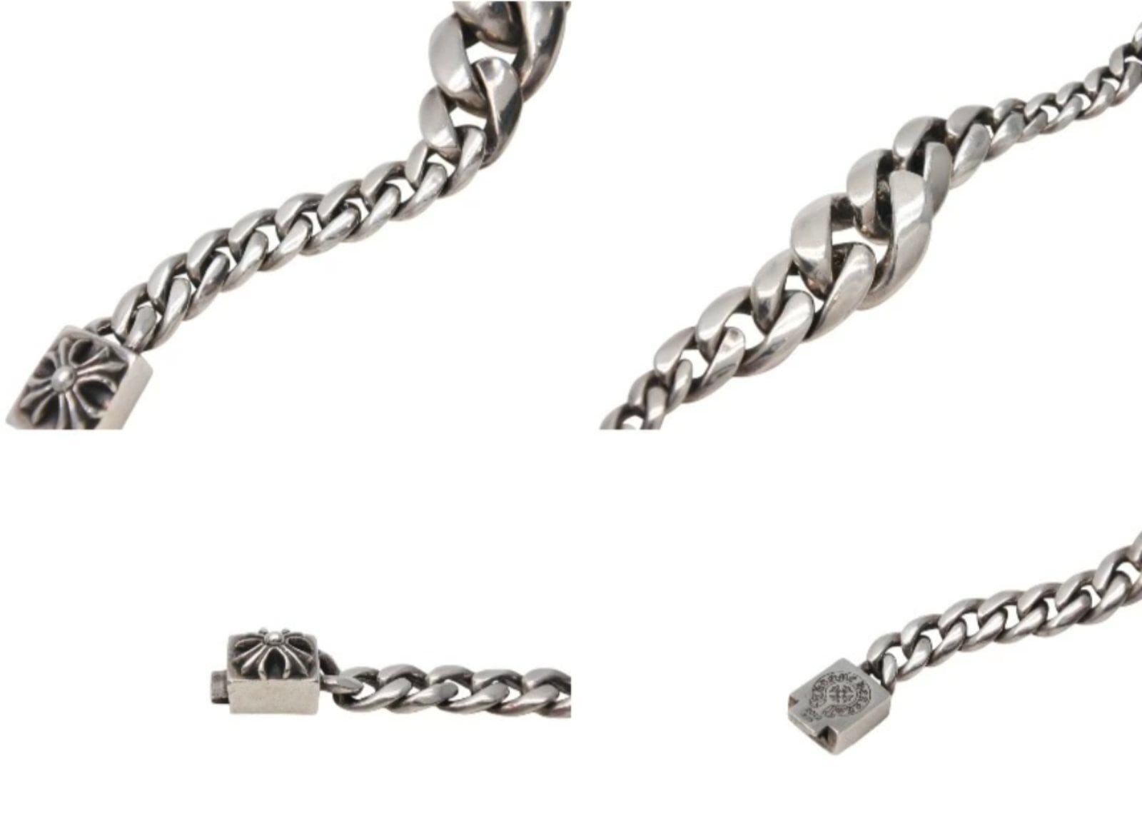 CHROME HEARTS クロムハーツ　テーパード クラシック IDブレスレットシルバー925