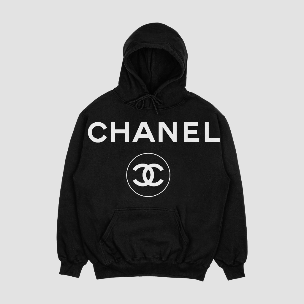 CHANEL アルファベットプリントのパーカー