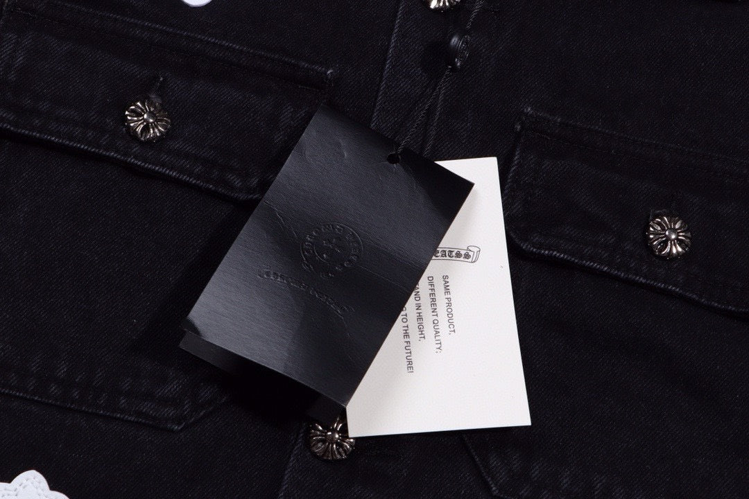 【Chrome Hearts】クロムハーツ 新作デニムジャケット Tシャツ