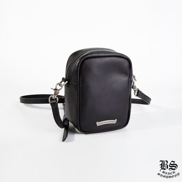 CHROME HEARTS クロムハーツ TAKA MINI LTHR タカ ミニ ショルダーバッグ セメタリークロスパッチ
