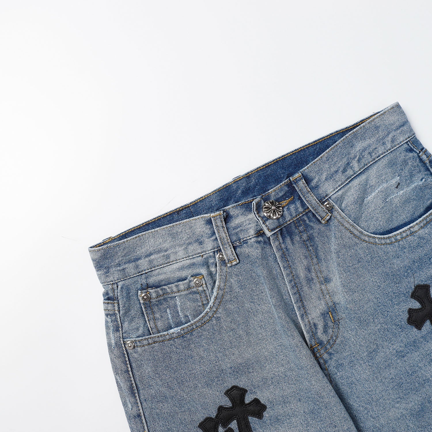 【Chrome Hearts】クロムハーツ 新作デニムショートパンツ 9920
