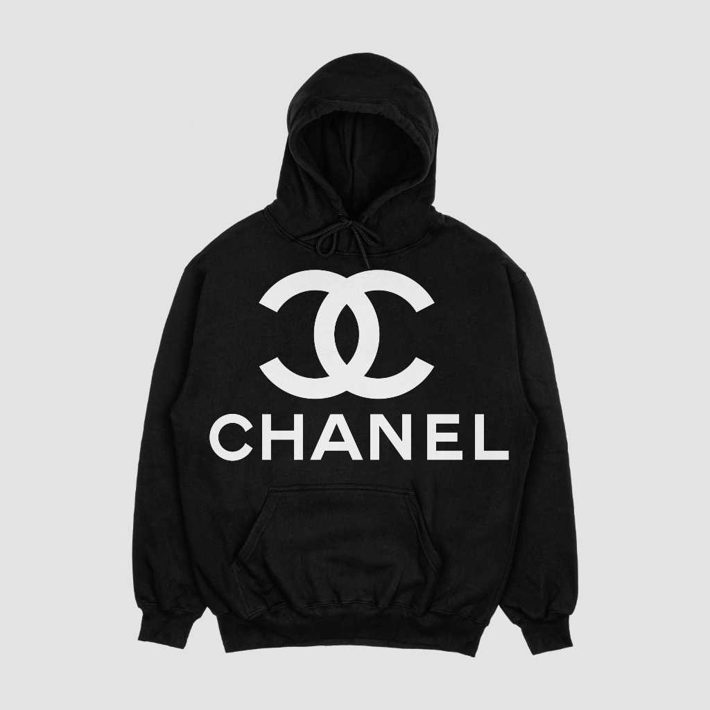 CHANEL アルファベットプリントのパーカー