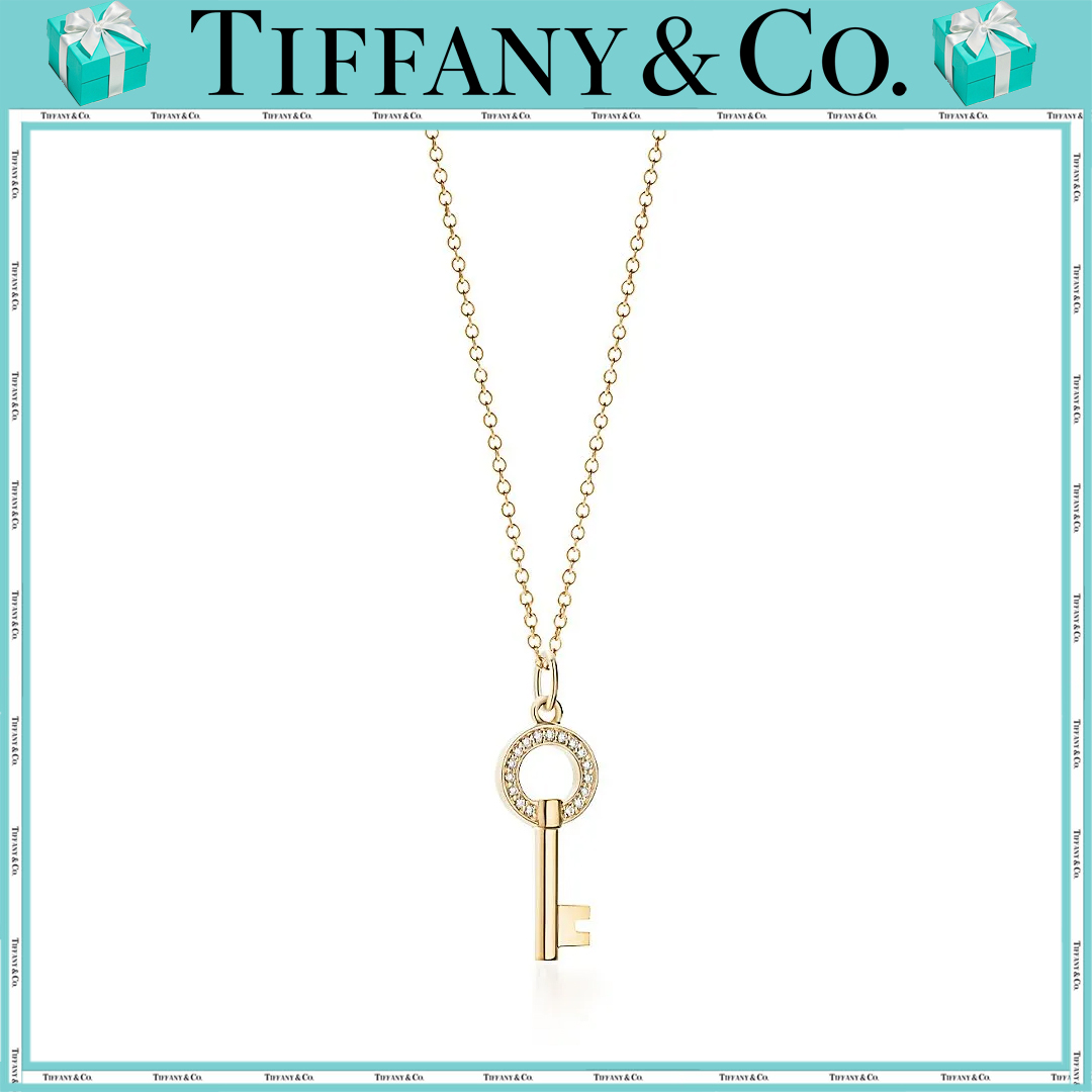  ティファニー（Tiffany）【国内発送/直営店】モダン キー オープン ラウンド キー ペンダント46cm