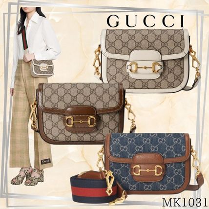 【GUCCI】☆直営店☆(グッチ) ホースビット 1955 ミニ バッグ ロゴ