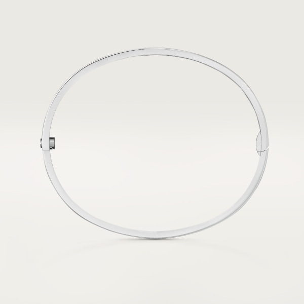 Love ブレスレット、スモールモデル、ダイヤモンド10石 ホワイトゴールド、ダイヤモンド