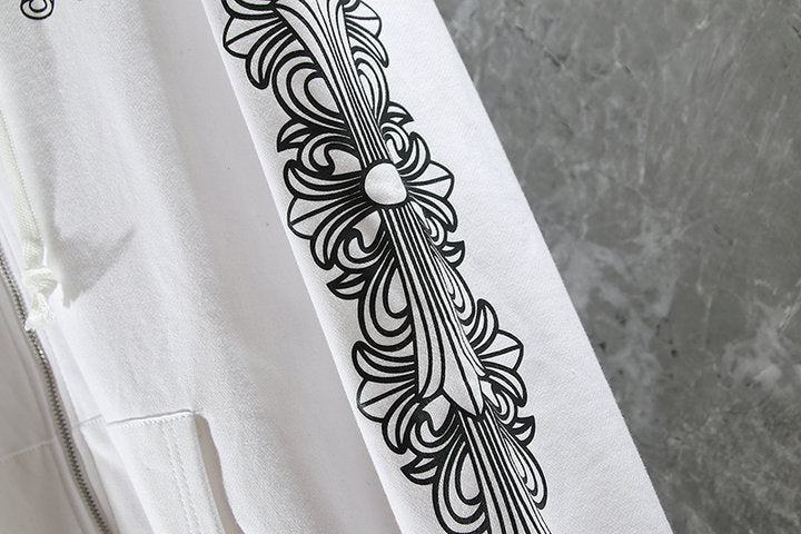 【クロムハーツ】 Chrome Hearts Zip Up Hoodie K5001 Tシャツ 長袖パーカー