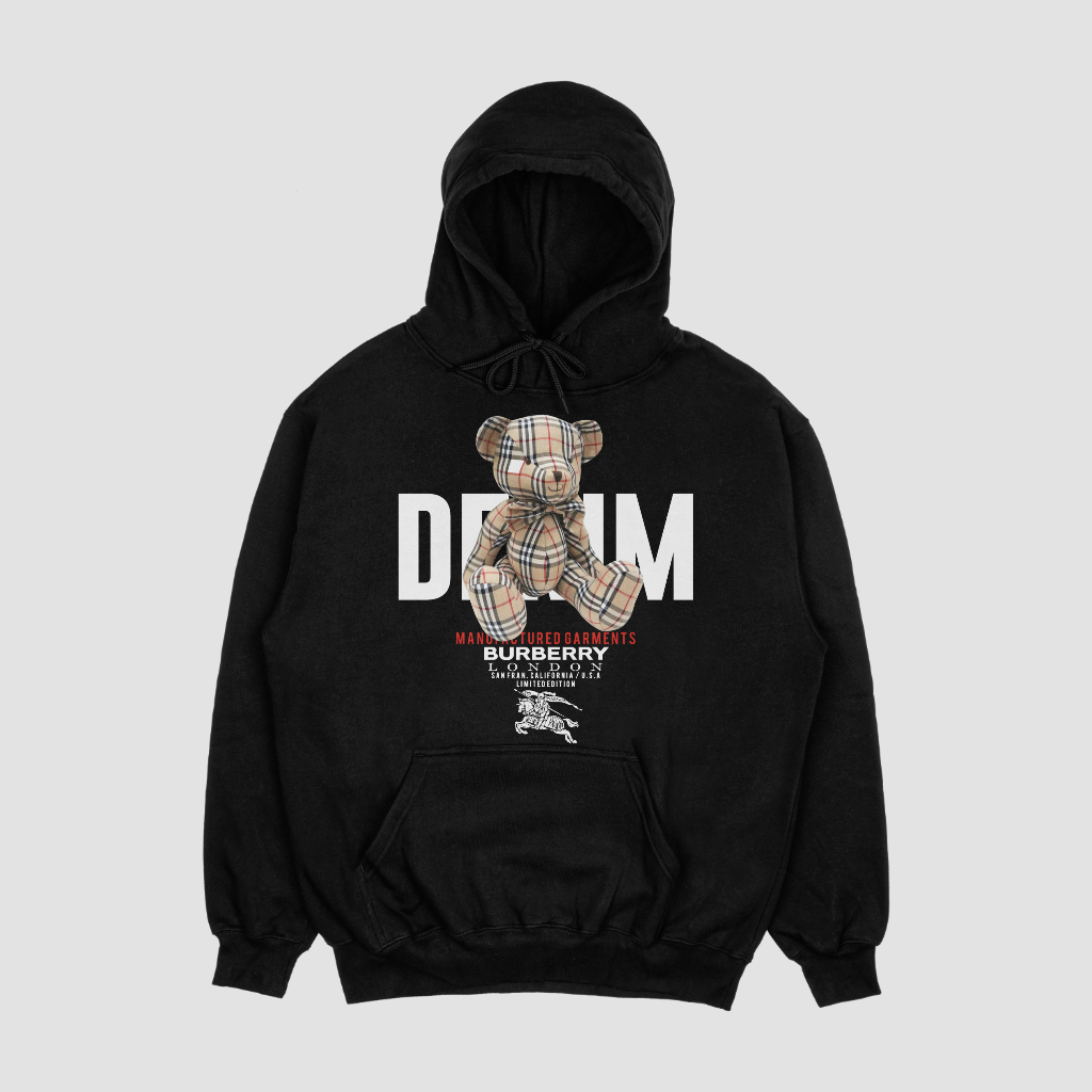 Burberry ロゴアルファベットプリントパーカー