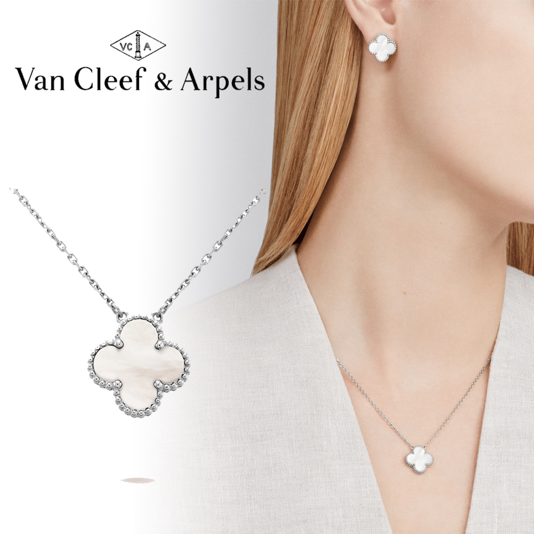 【国内発送/直営店】ヴァン クリーフ&アーペル（Van Cleef & Arpels）ネックレス Vintage Alhambraペンダント