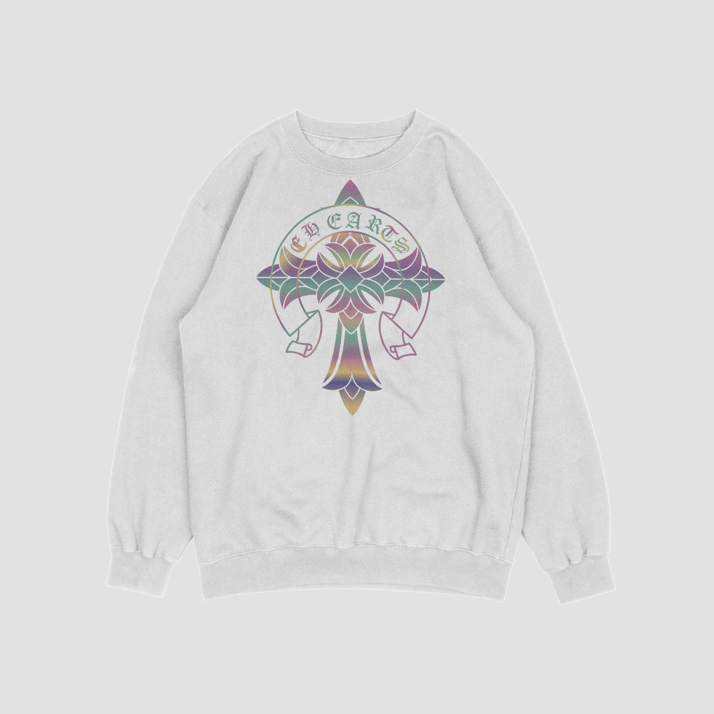 Chrome Hearts クラシックなロゴプリントスウェット クル