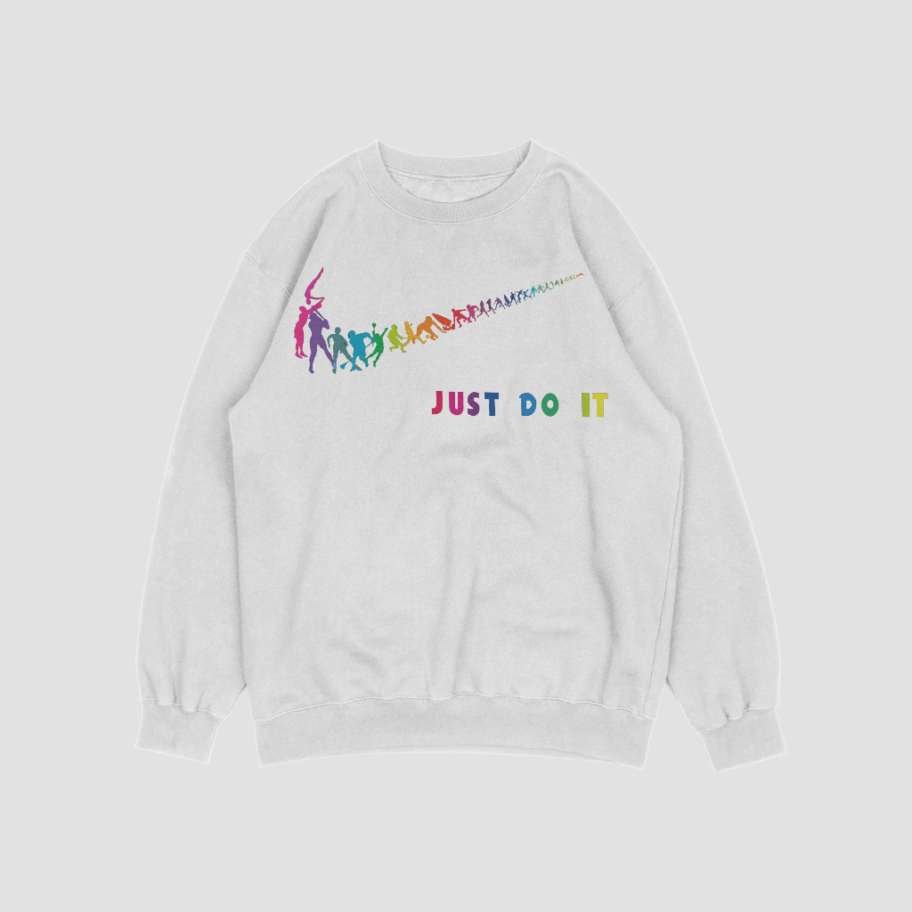 NIKEスウェット クル パーカー プリント  綿　男女兼用