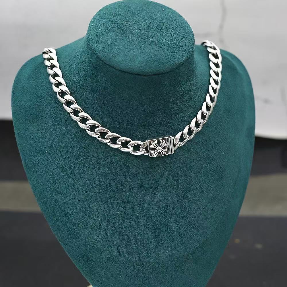 クロムハーツ（Chrome Hearts）ネックレス テーパード クラシック リンク / ボックス CHX 18インチ