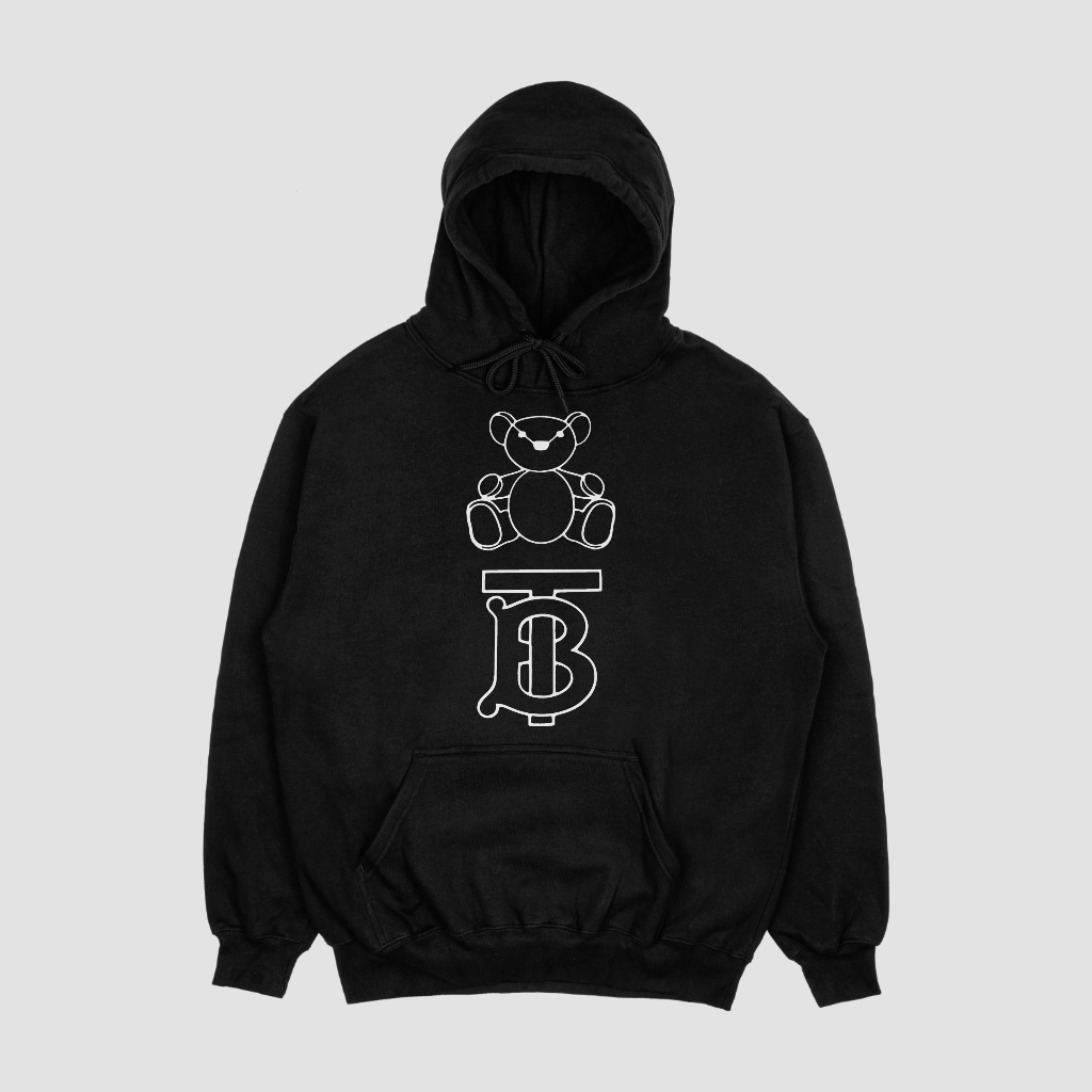 Burberry ロゴアルファベットプリントパーカー