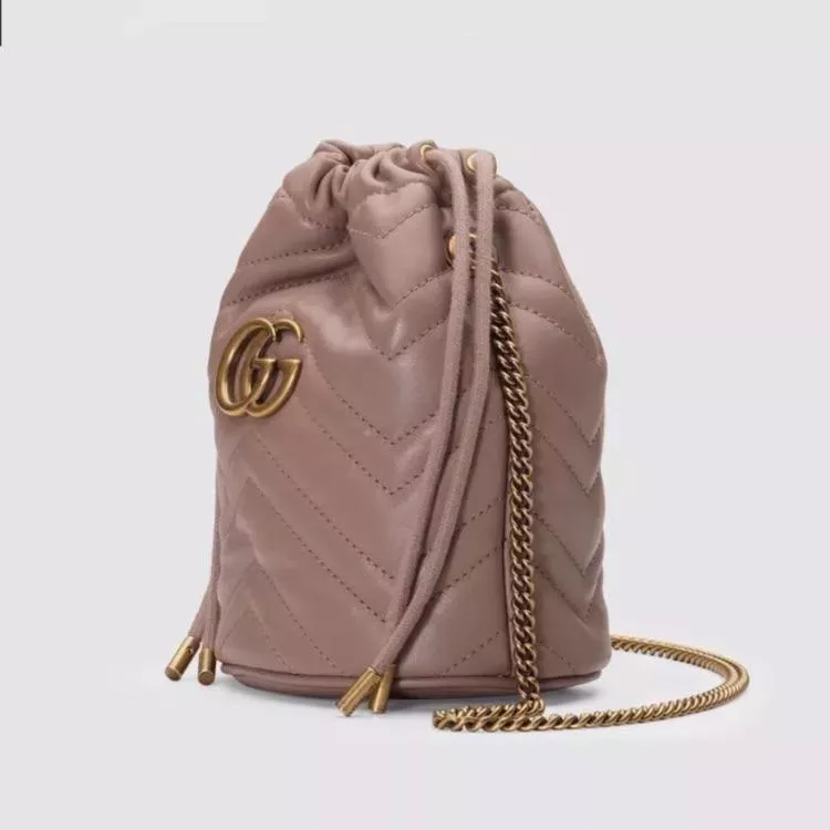 【GUCCI】グッチ マーモント ミニバケットバッグ【バッグ】