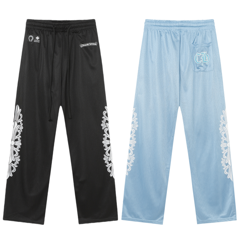 【Chrome Hearts】クロムハーツ マティボーイ グラフィティ レッドメッシュ トラックパンツ 9997