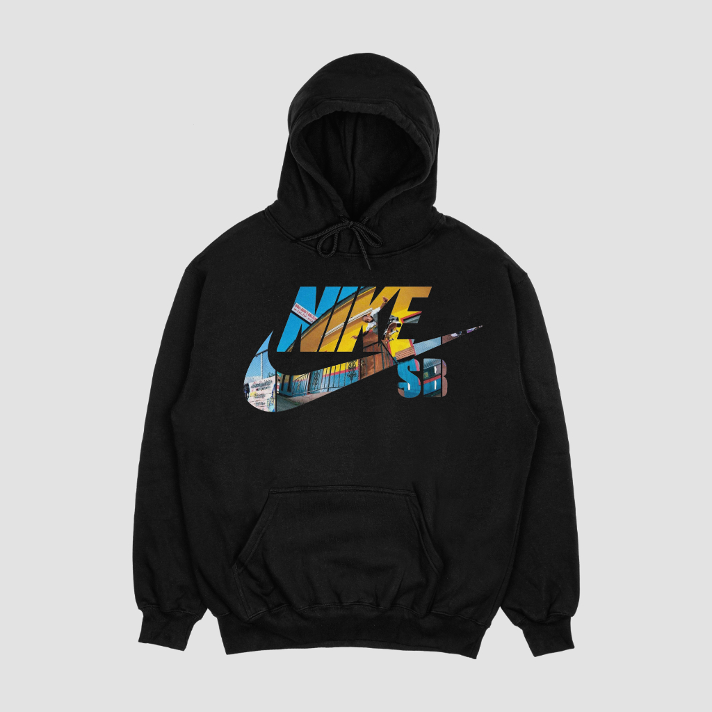 NIKEスウェット クル パーカー プリント  綿　男女兼用