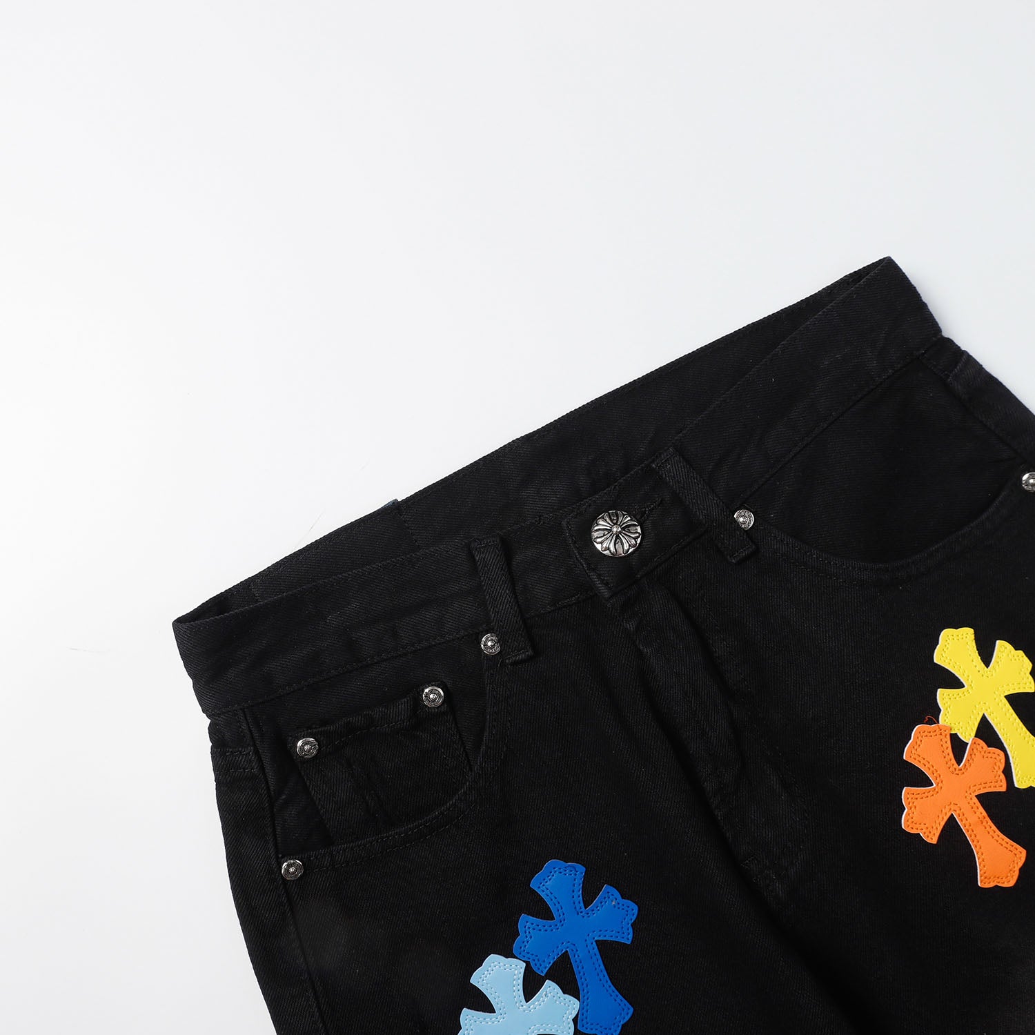 【Chrome Hearts】クロムハーツ 新作デニムショートパンツ 9922