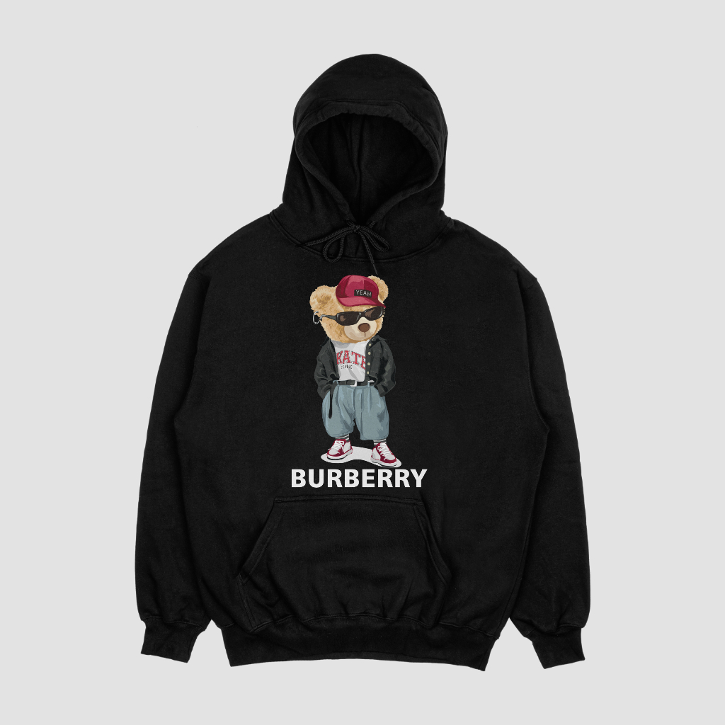 Burberry くまちゃんキャラクタープリントパーカー