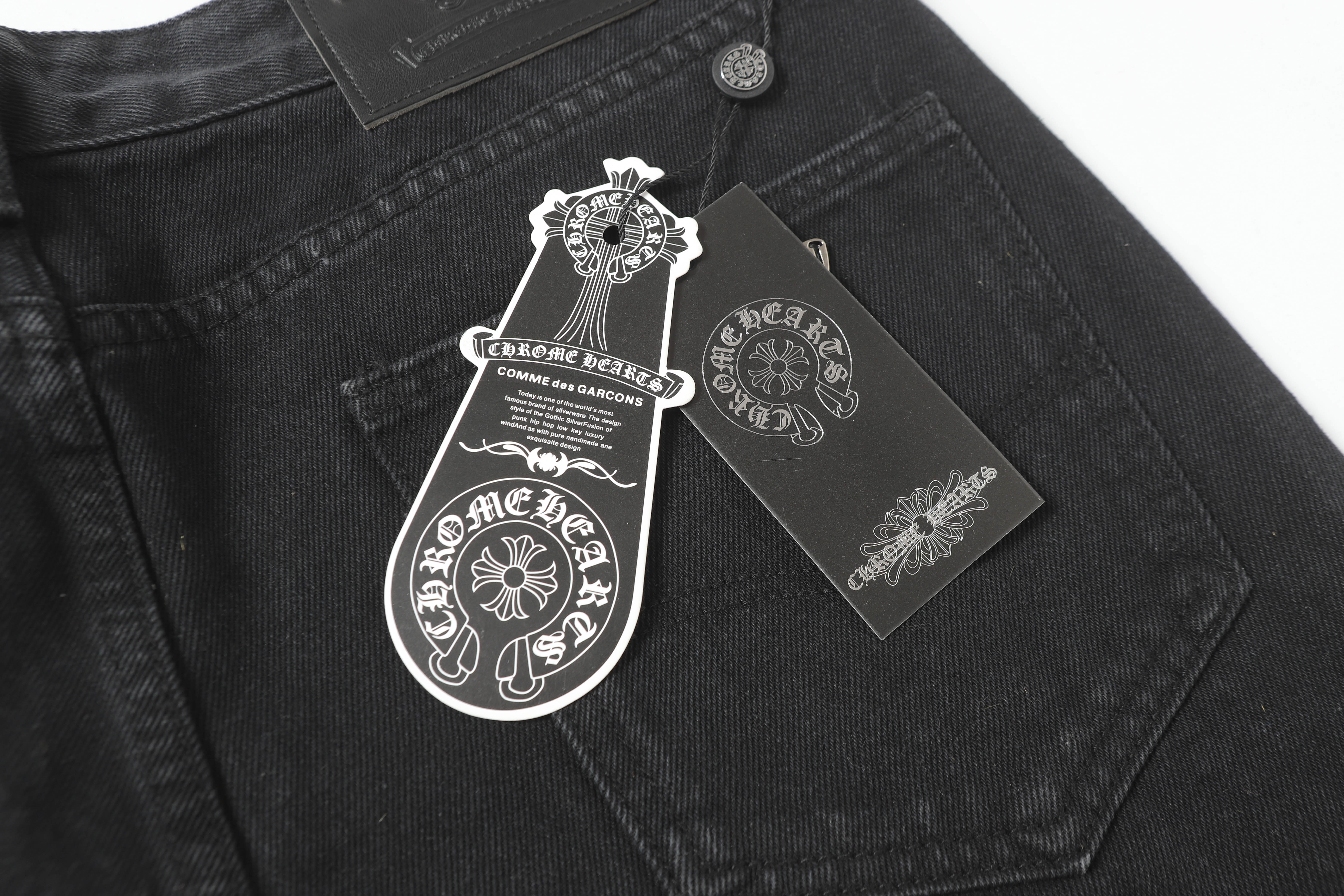 【Chrome Hearts】クロムハーツ クロスパッチ デニムジーンズ 9981