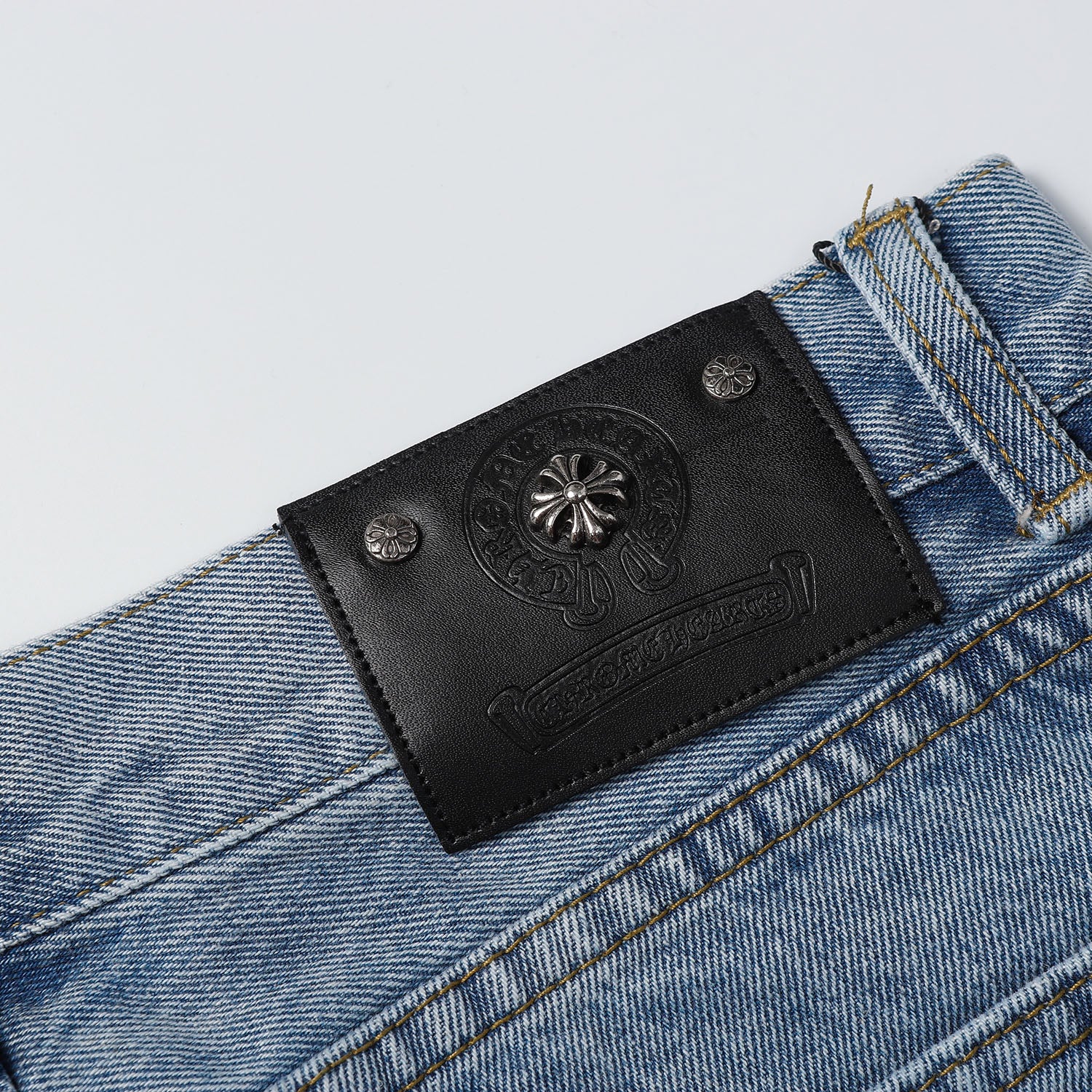 【Chrome Hearts】クロムハーツ 新作デニムショートパンツ 9919
